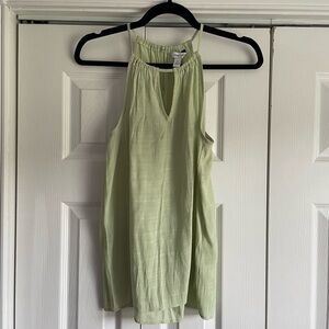Nine West Mint Green Gathered Top